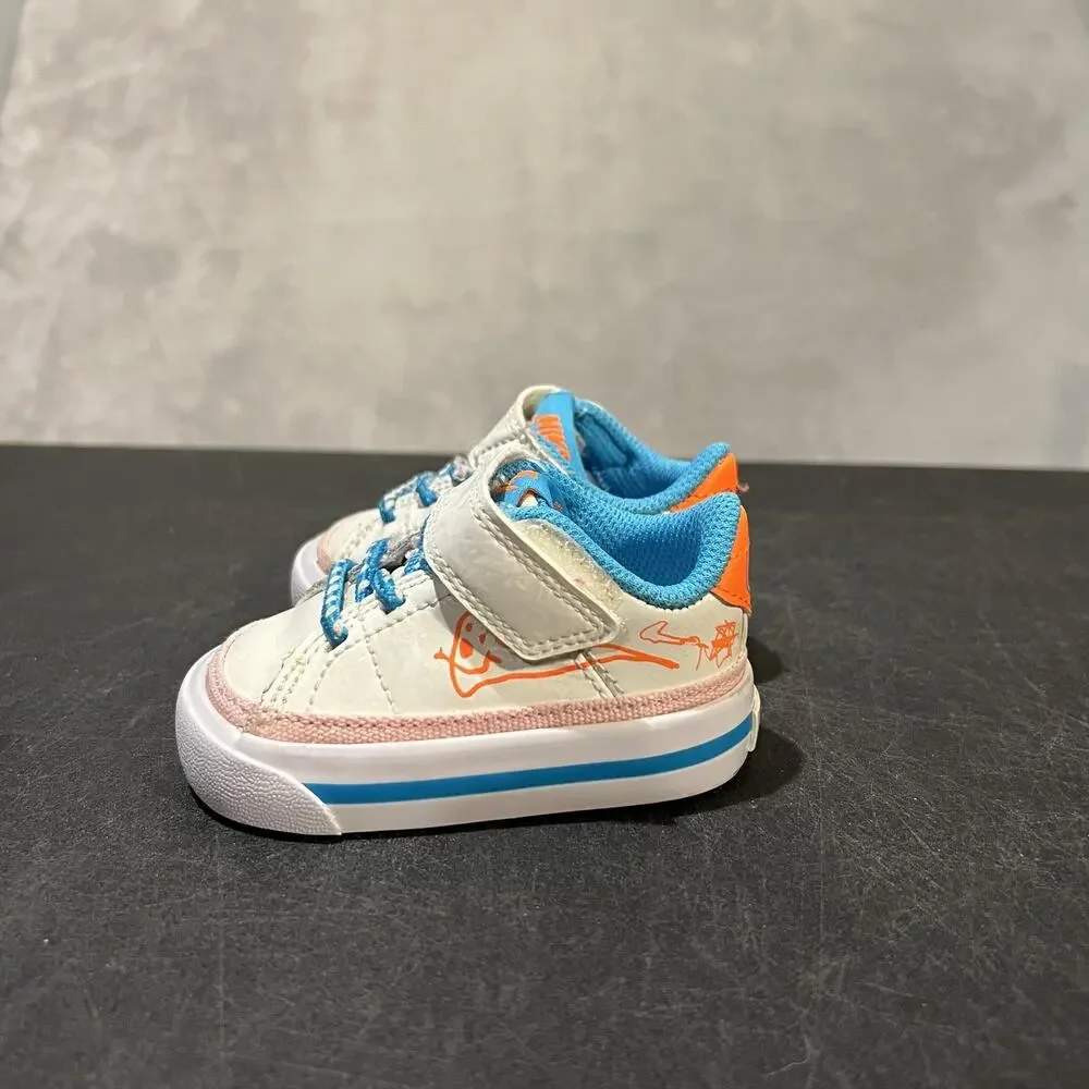 Nike Court Legacy Shoes Toddler Size 2C White Pink Wild and Free DZ2815-100